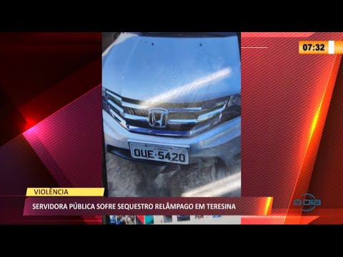 Servidora pública é mantida refém por criminosos durante assalto no Centro de Teresina 04 05 2021