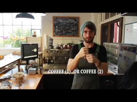 How to Sign Cafe in Auslan