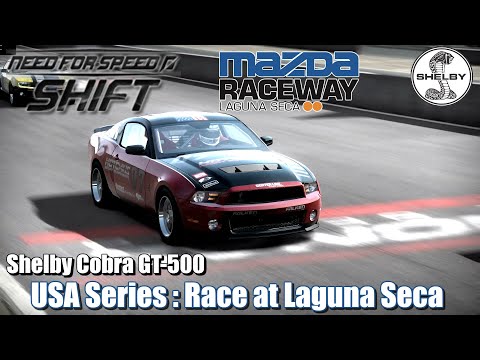 Retro Racing Games : Need For Speed Shift - USA Series : Race at Laguna Seca