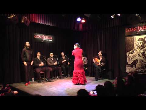 Jairo Barrull por bulerias con Irene La Sentio Casa Patas Madrid