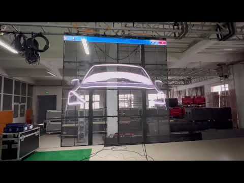 Gloshine Used Outdoor Transparent LED Screens ,500 Sqm Stock,90% New