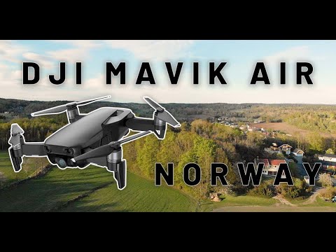 DJI Mavic Air 2020 Flight over Hasle Sandefjord Norway