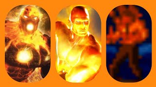Evolution of &quot;Blaze&quot; in Mortal Kombat Games