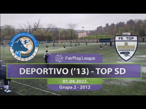 AF Deportivo⑬ - FK TOP⑫ 4:3 ✦ 01.04.2023.