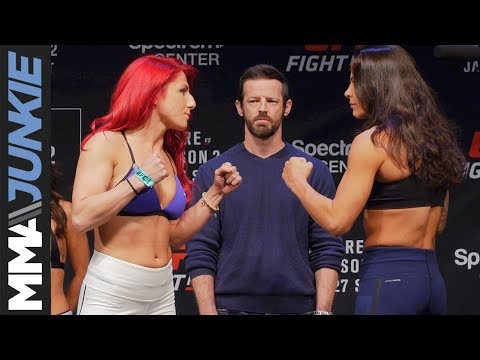 UFC on FOX 27 ceremonial weigh in highlight