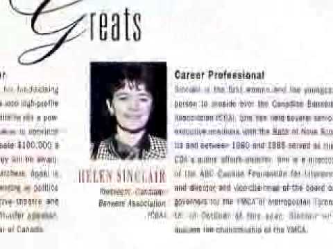 2005 Bryden Alumni Awards - Helen Sinclair (Outstanding Contribution)