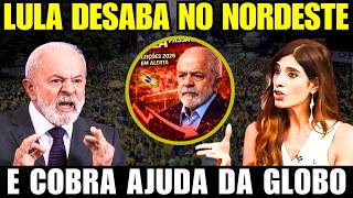 Lula DERRETE até no Nordeste, ENLOUQUECE e aumenta verba da Globo para atacar Flávio!