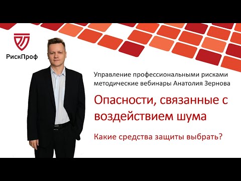 Управление профессиональными рисками. Шум