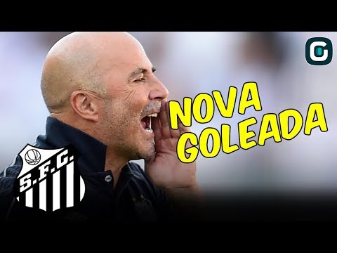 Botafogo-SP 4 x 0 Santos | Peixe leva SEGUNDA GOLEADA no Paulistão (21/03/19)
