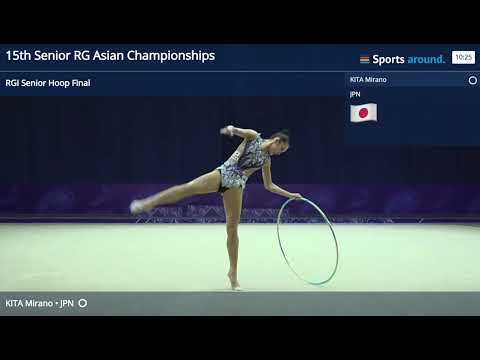 KITA Mirano (JPN) HOOP EF 32,35 - Asian Championship 2024