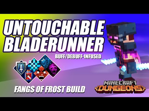 SpookyFairy - Buff/Debuff-Infused FANGS OF FROST (Daggers) Build for Minecraft Dungeons