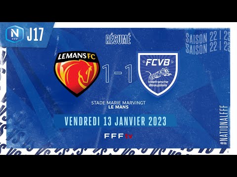 J17 | Le Mans FC – FC Villefranche B. (1-1), le résumé | National FFF 2022-2023