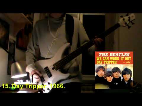 The Beatles bass lines medley. 31 songs in 10 minutes.