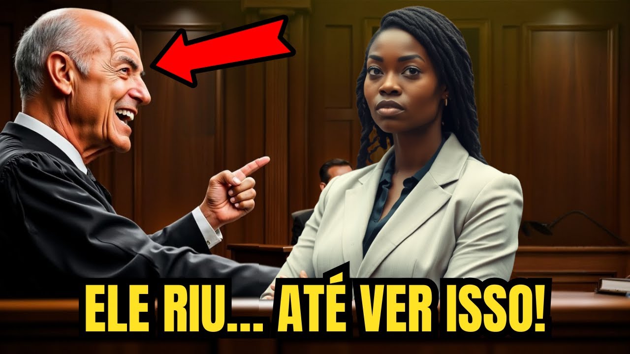 Juiz zomba de mulher negra no tribunal, mas fica em choque ao ver QUEM ela realmente é!