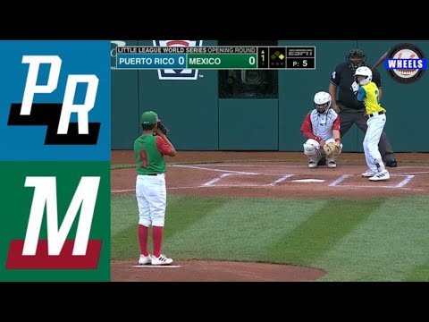 Puerto Rico vs México | Ronda de apertura de LLWS | Lo más destacado de la LLWS 2022