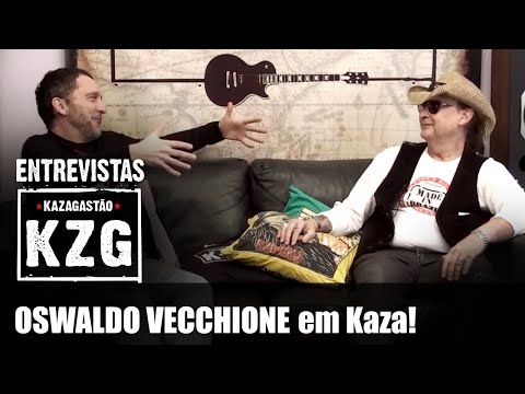 OSWALDO VECCHIONE (Made In Brazil) em Kaza! - entrevistado por Gastão Moreira