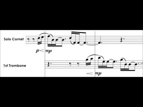 An Untold Story (tenor horn solo) - Paul Lovatt-Cooper - follow-along part