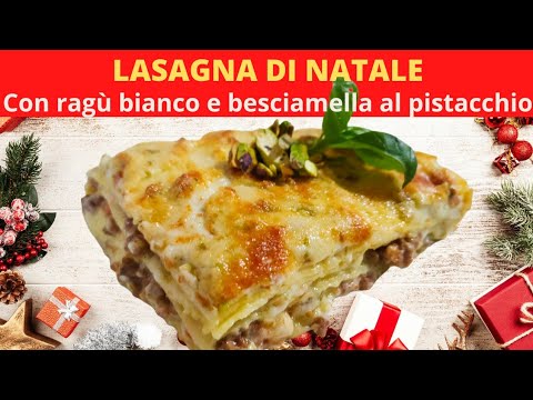 LASAGNE DI NATALE - Ricetta al forno, Idea originale per le feste!