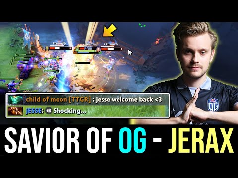 JerAx Earthshaker - The Savior of OG is back! DOTA 2