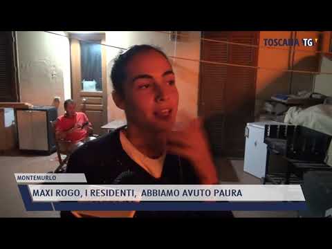 2021-09-24 MONTEMURLO - MAXI ROGO, I RESIDENTI,  ABBIAMO AVUTO PAURA