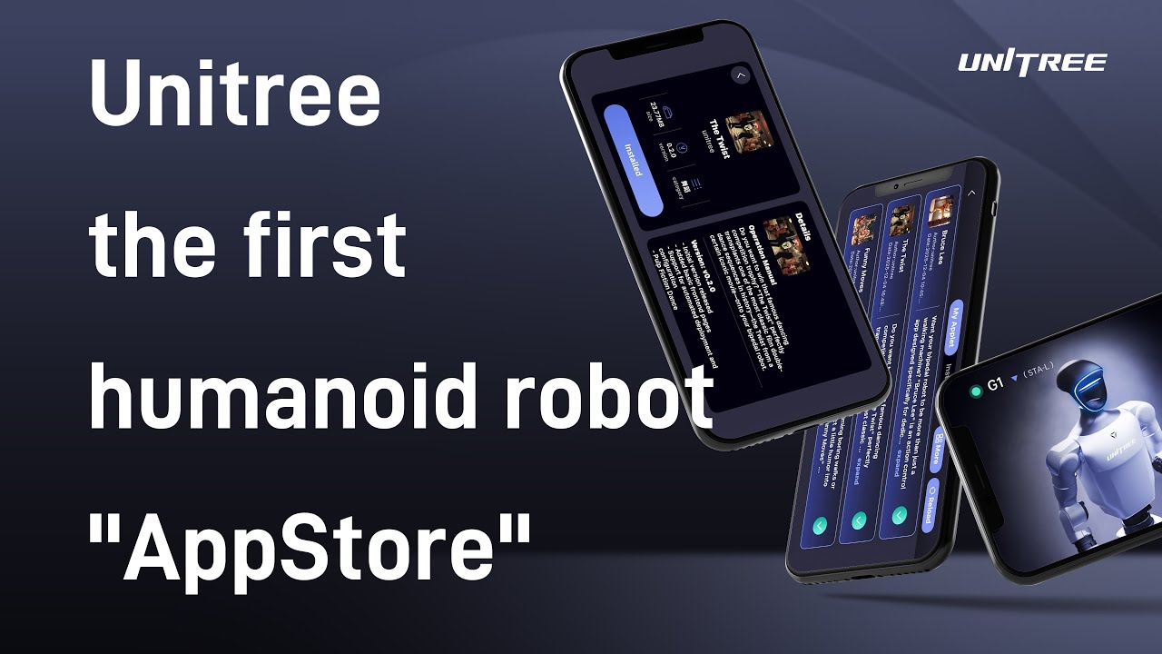 Unitree Debuts the World&rsquo;s First Humanoid Robot &ldquo;App Store&rdquo; - YouTube