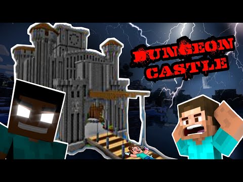 DUNGEON CASTLE DOWN TO THE HELL || MINECRAFT