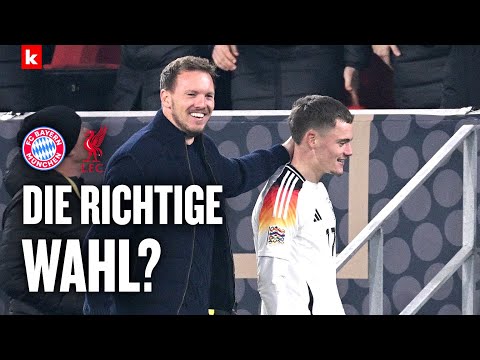Nagelsmann über Wirtz: "Habe ihm nicht empfohlen, nicht zu Bayern zu gehen" | DFB-Team