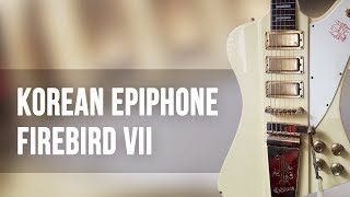 Video thumbnail for EPIPHONE FIREBIRD VII KOREAN - Jamming On - [001] by Syl's Music Room
