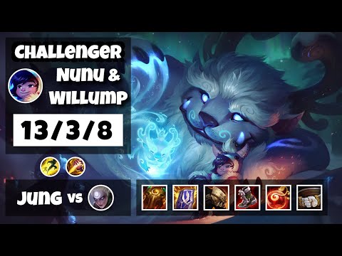 Nunu & Willump 11.18 S11 Jungle Challenger Replay (13/3/8) - KOREAN