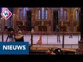 Rondje schaatsen: niet om… maar, in de kerk