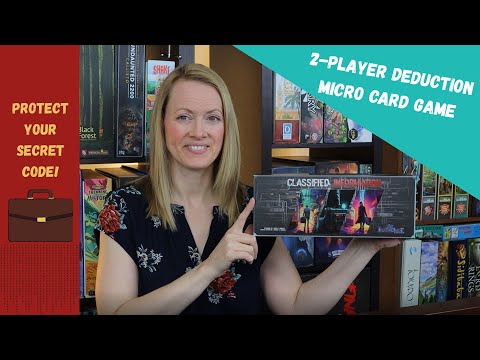 CLASSIFIED INFORMATION | A Micro Deduction Game for Two!