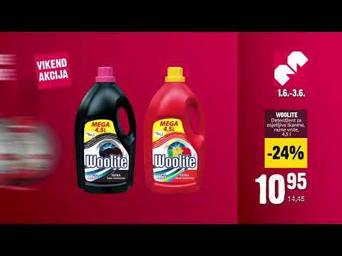 Mercator vikend akcija 1. do 3.6.2018.