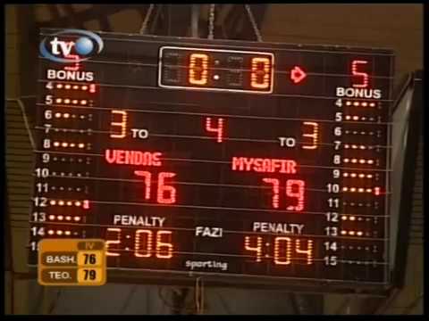 BIBL KB Bashkimi - KK Teodo 25.01.2017