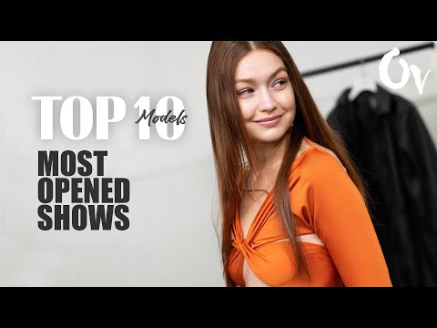 Top 10 Models - Most Opened Shows I Spring/Summer 2022