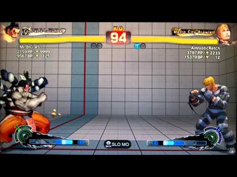 SSF4 AE:2012 I Mr BIG 45 I (Honda) vs AmnioticRetch (Cody)