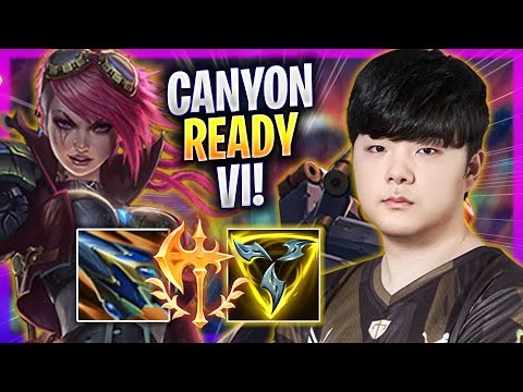 CANYON IS READY TO PLAY VI! - GEN Canyon Plays Vi JUNGLE vs Kindred! | Season 2024