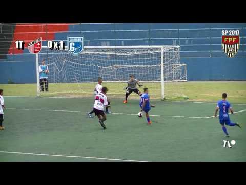 PAULISTÃO 2017 - CATS 1 X 2 AD GUARULHOS / SUB 17 - GOLS 4a RODADA - 29/04/2017