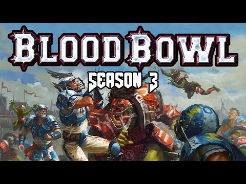 Lizardmen vs Amazons Blood Bowl League Season 3 Game 1