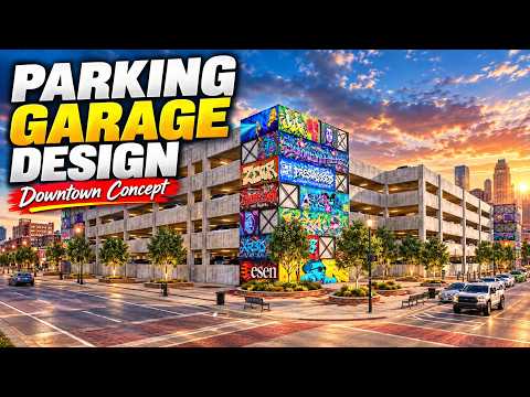 Prestressed Parking Structure animation preview