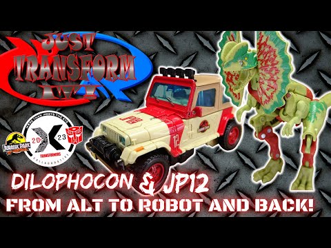 JUST TRANSFORM IT!: Jurassic Park/Transformers Dilophocon & JP12
