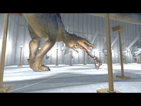 Challenger Mini GORO THE GIANT vs Titan Guardians from ALL UNITS Animal Revolt Battle Simulator