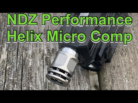 NDZ Performance HELIX MULTI STAGE MICRO COMP 1/2 X 28 THREAD For 9mm Review