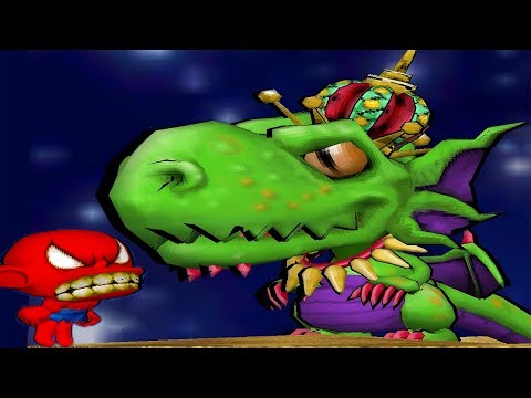 Bonk's Adventure Remake (GCN) - All Bosses (No Damage + Ending) 1080p 60FPS