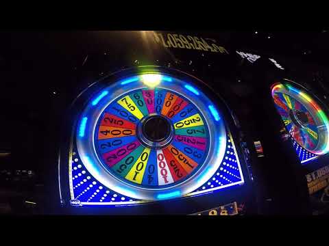3X 4X 5X Wheel of Fortune 5 Line $1 Denom
