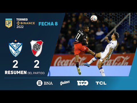 #TorneoBinance | Fecha 8 | resumen de Vélez - River