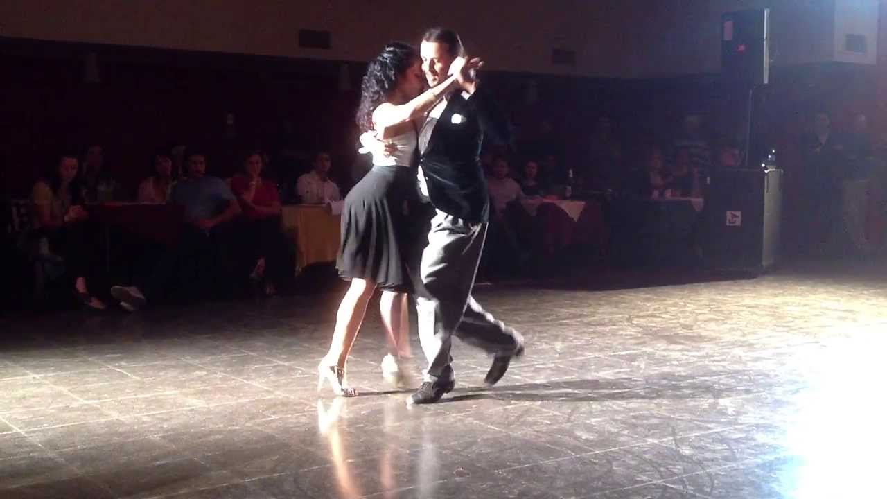 Giampiero Cantone y Francesca Del Buono - LA VIRUTA Bs As - Rie payaso J. D'arienzo