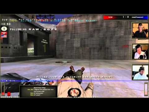 RTCW Fall Cup: raw vs. overPowered - Playoffs LB Finals (Part 1)