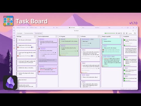 Task Board Release v1.7.0 | All task formats & Parent-Child tasks