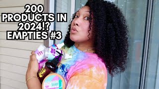 SUMMER EMPTIES - USING 200 PRODUCTS in 2024 CHALLENGE