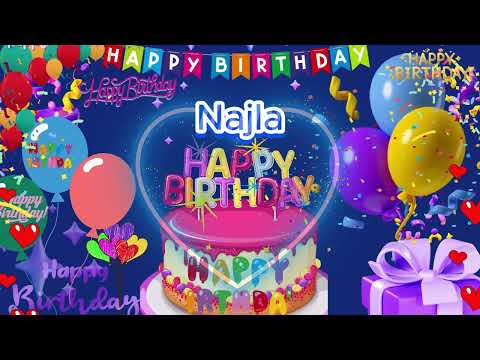 Najla happy birthday to you